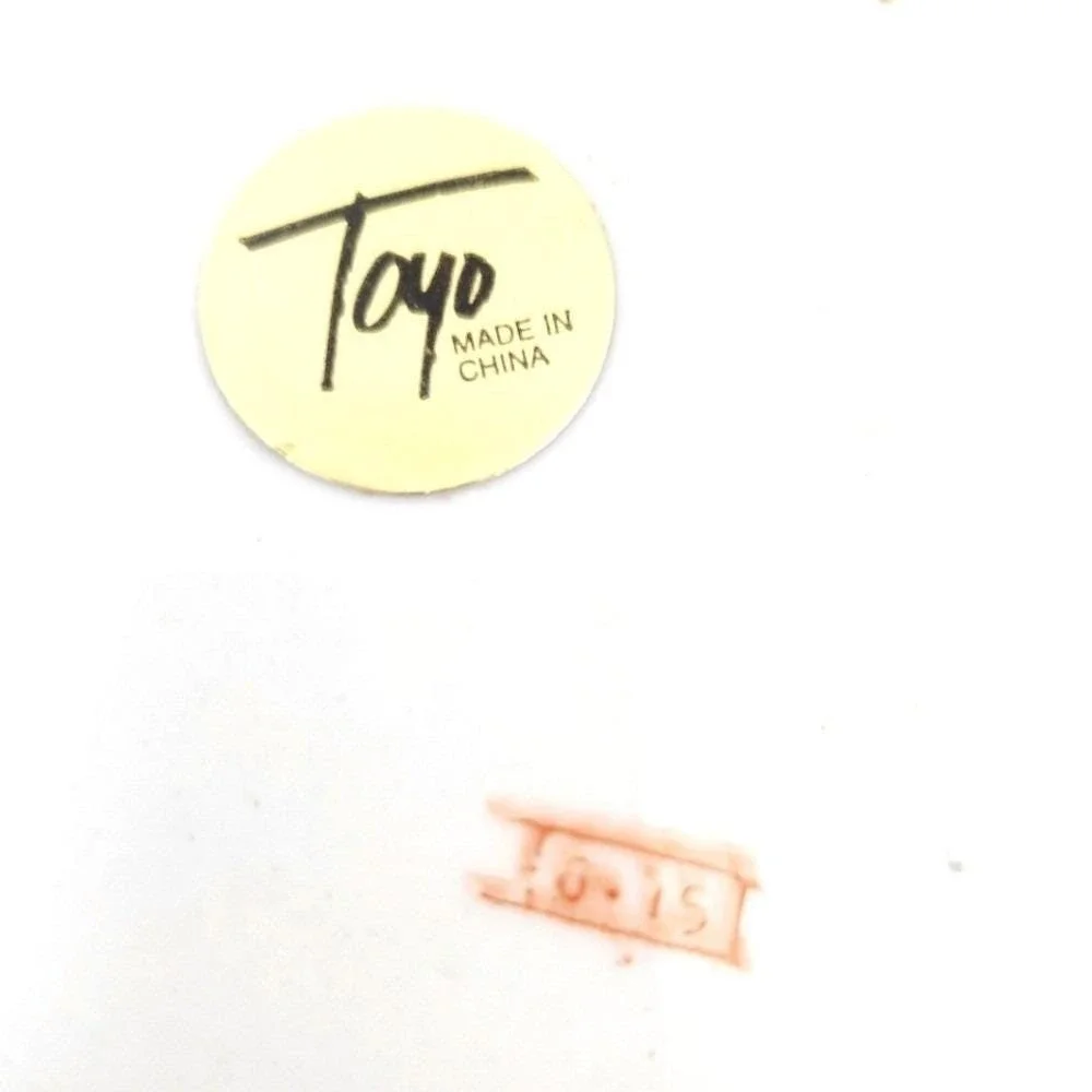 REDUCED - Toyo Hand Painted Porcelain Plate -‎ chip